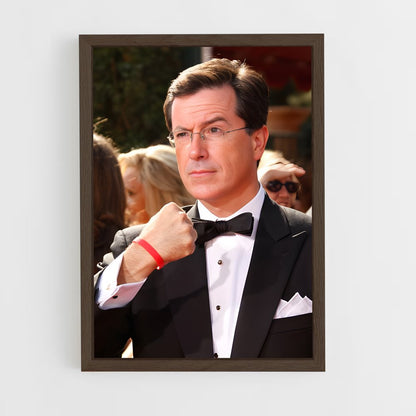 ap-stephen colbert-3 cadre Bois foncé