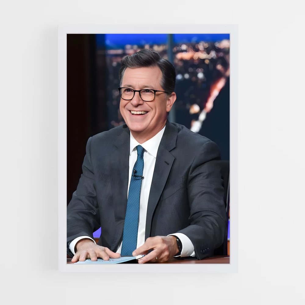 ap-stephen colbert-5 cadre Blanc