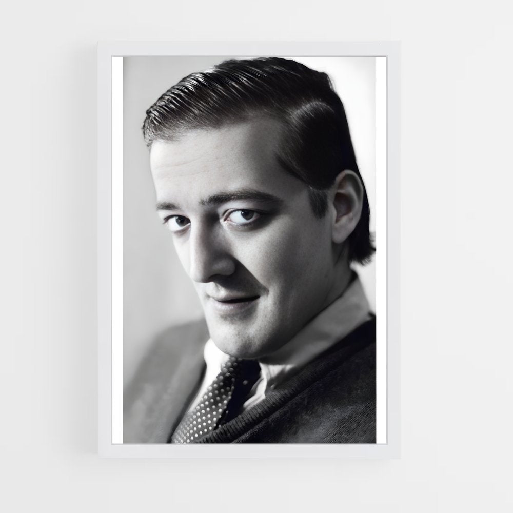 ap-stephen fry-6 cadre Blanc