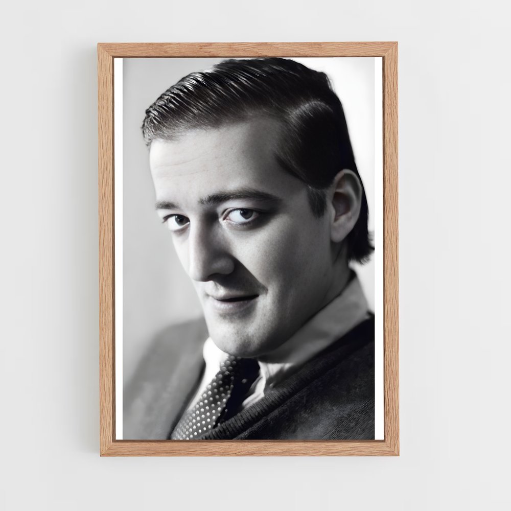ap-stephen fry-6 cadre Bois clair
