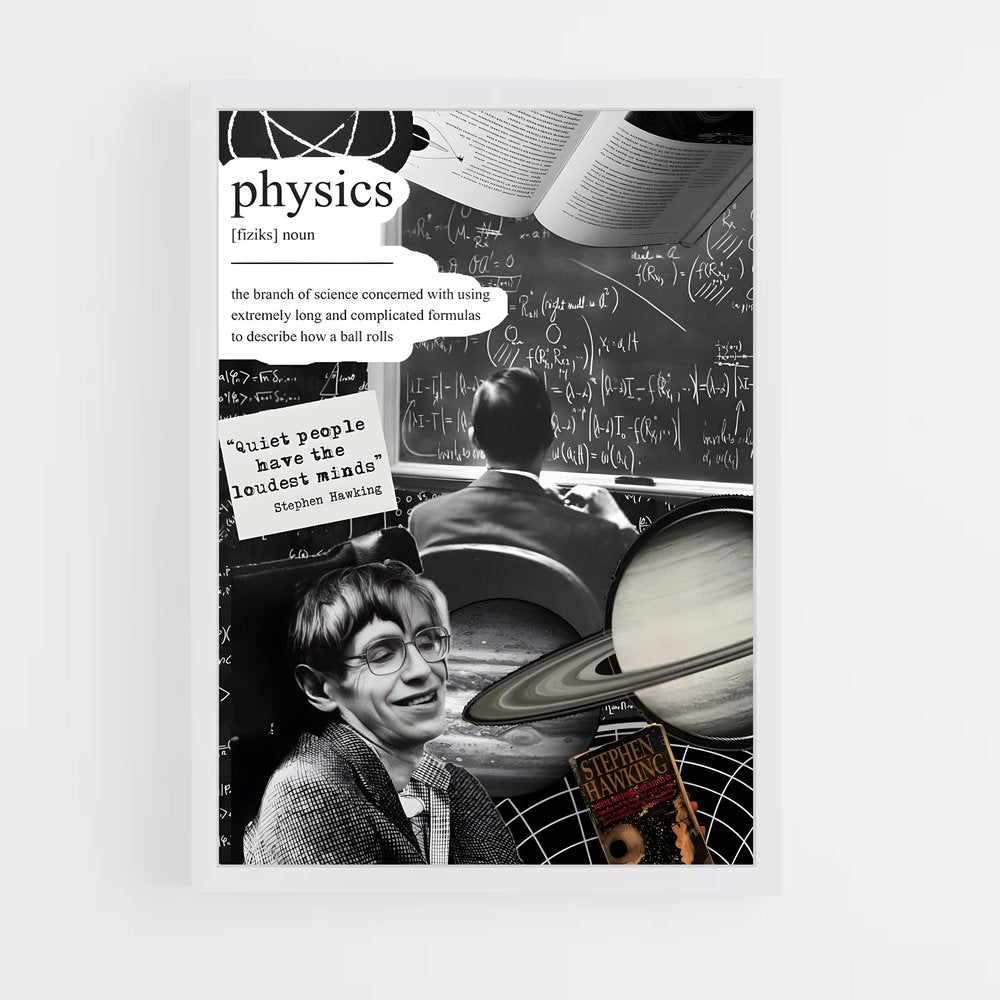 ap-stephen hawking-1 cadre Blanc