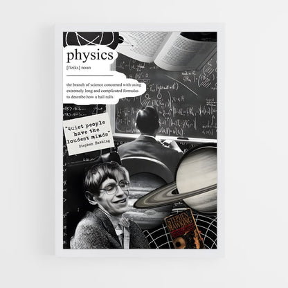 ap-stephen hawking-1 cadre Blanc