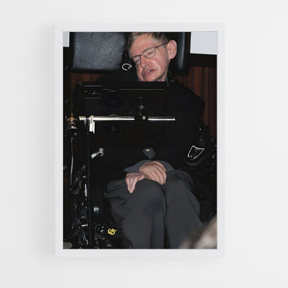 ap-stephen hawking-10 cadre Blanc