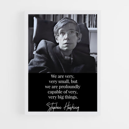 ap-stephen hawking-6 cadre Blanc
