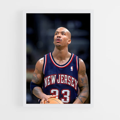ap-stephon marbury-1 cadre Blanc