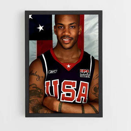 ap-stephon marbury-10 cadre Noir