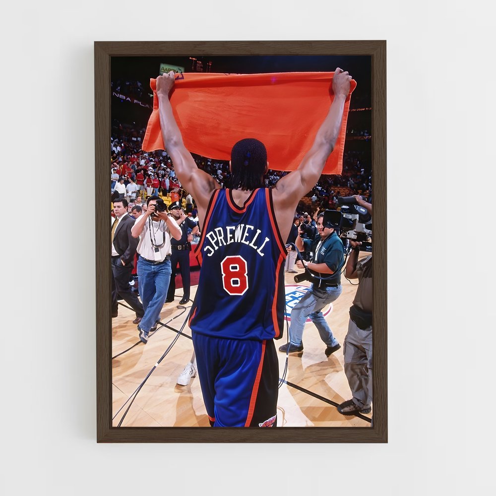 ap-stephon marbury-5 cadre Bois foncé
