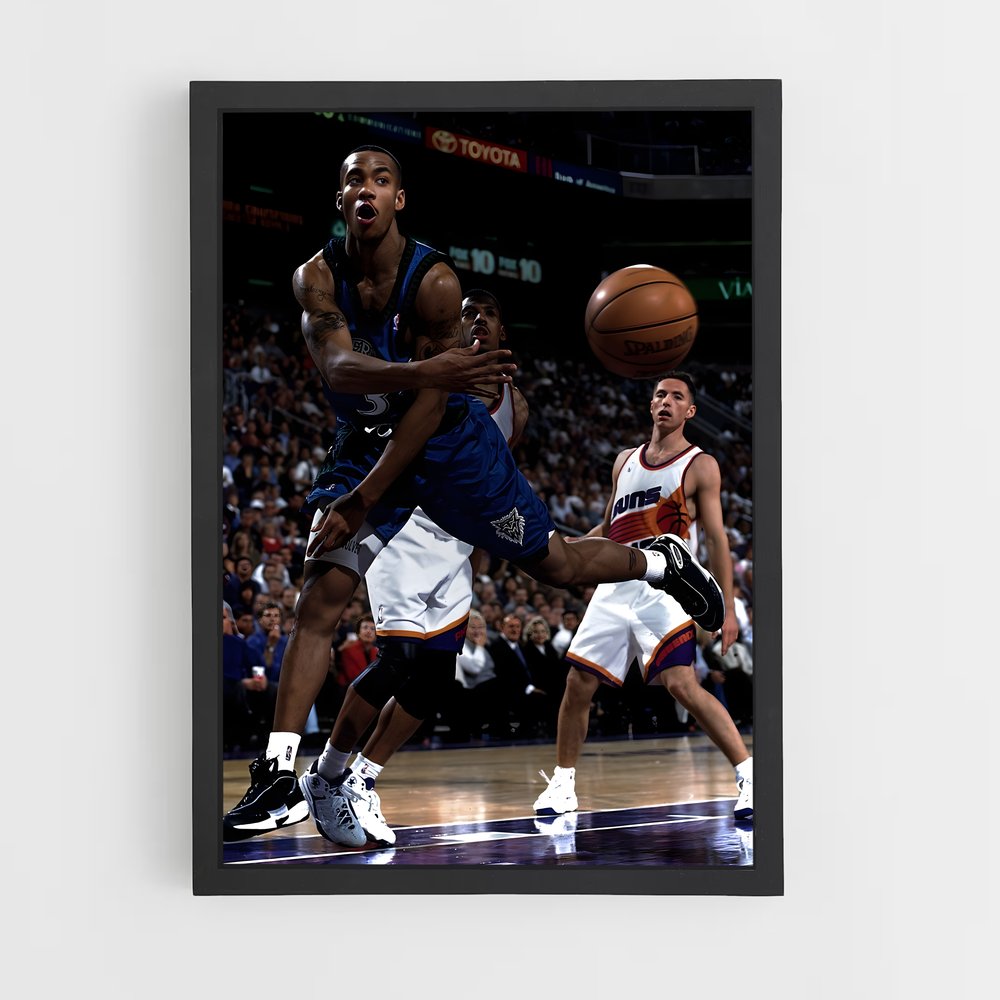 ap-stephon marbury-6 cadre Noir