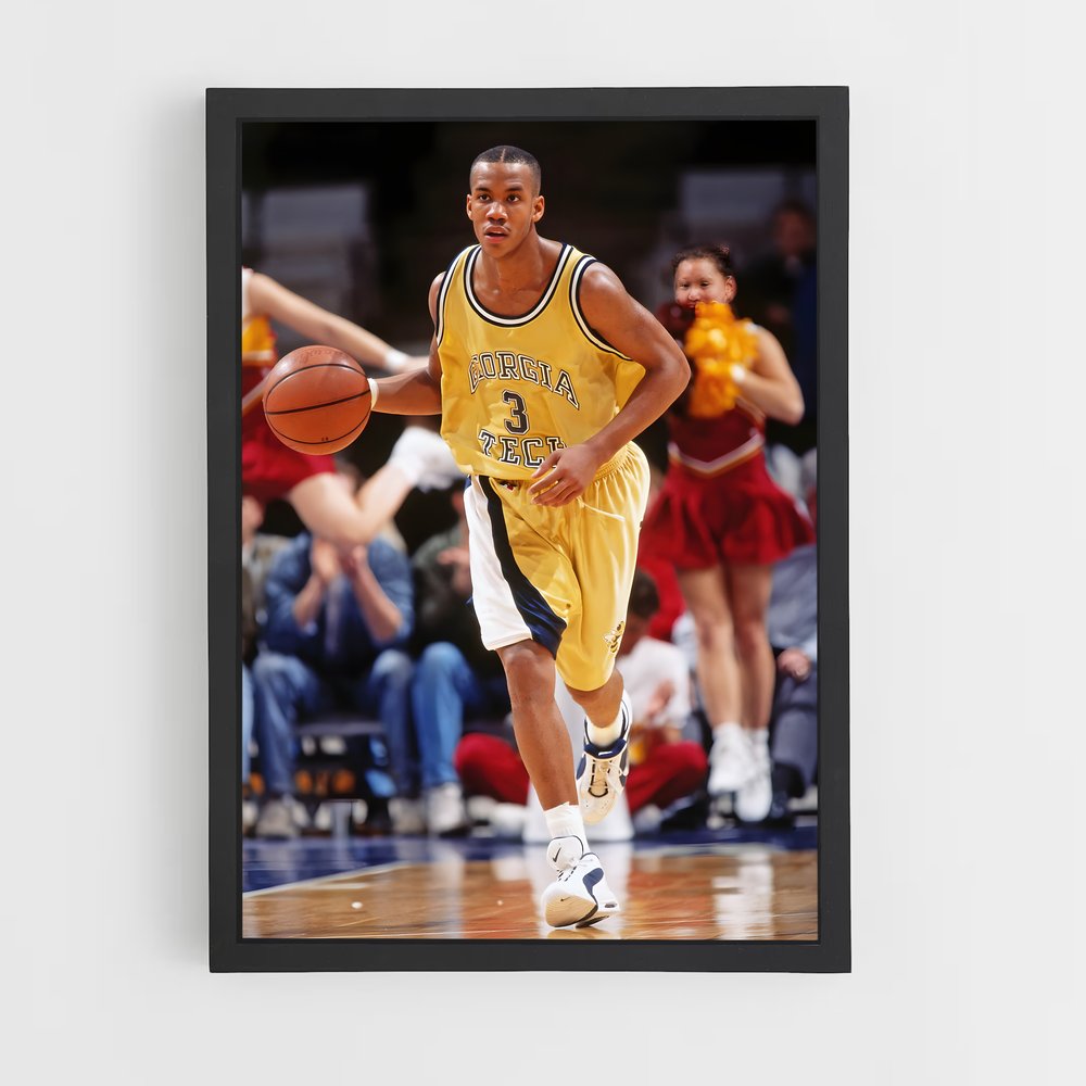 ap-stephon marbury-7 cadre Noir