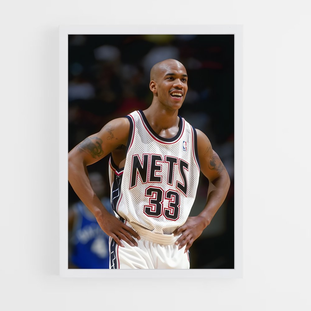 ap-stephon marbury-9 cadre Blanc