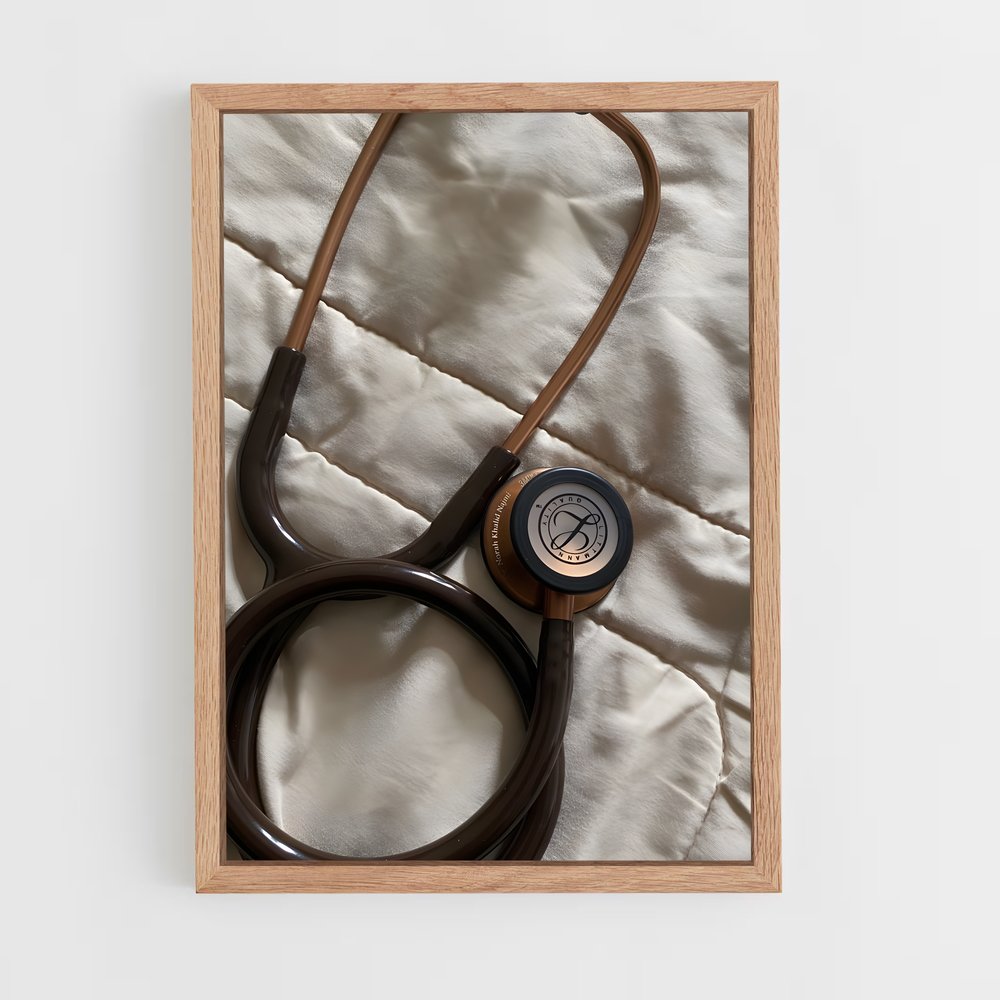 ap-stethoscope-1 cadre Bois clair