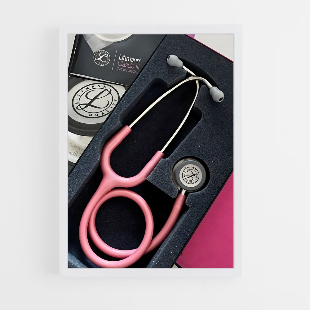 ap-stethoscope-2 cadre Blanc