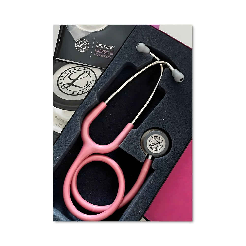 Poster Stethoscope Rose