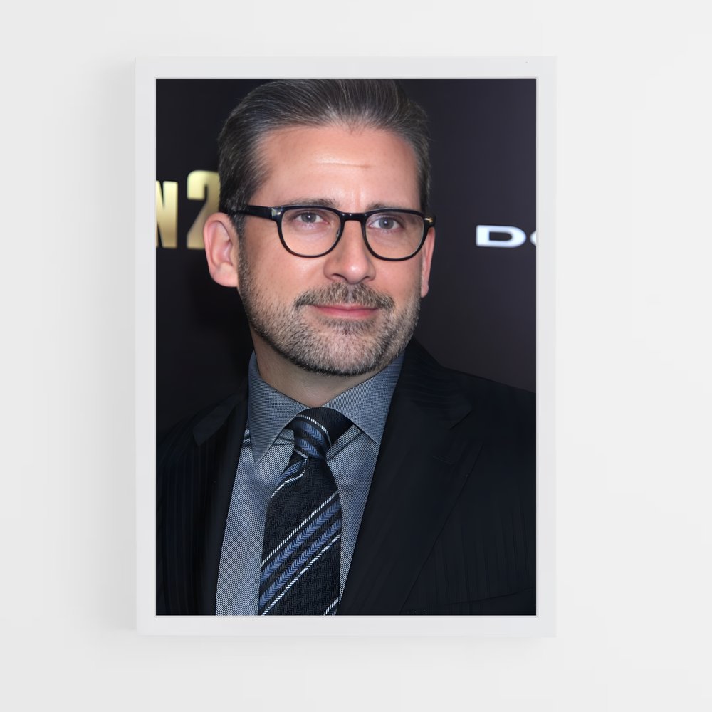 ap-steve carell-4 cadre Blanc