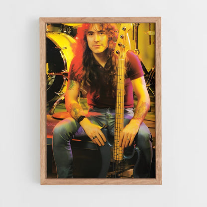 ap-steve harris-1 cadre Bois clair