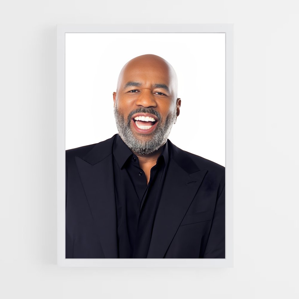 ap-steve harvey-3 cadre Blanc