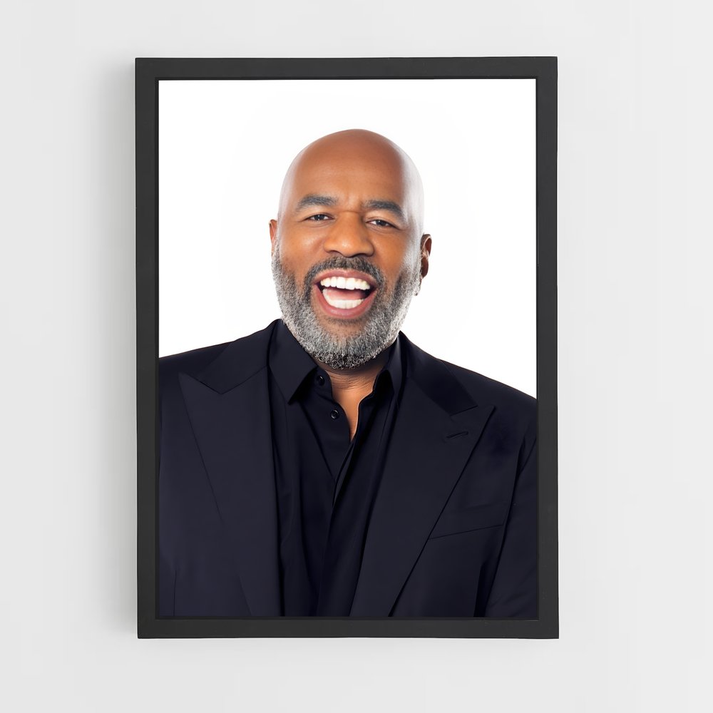 ap-steve harvey-3 cadre Noir