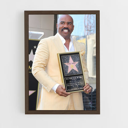 ap-steve harvey-5 cadre Bois foncé