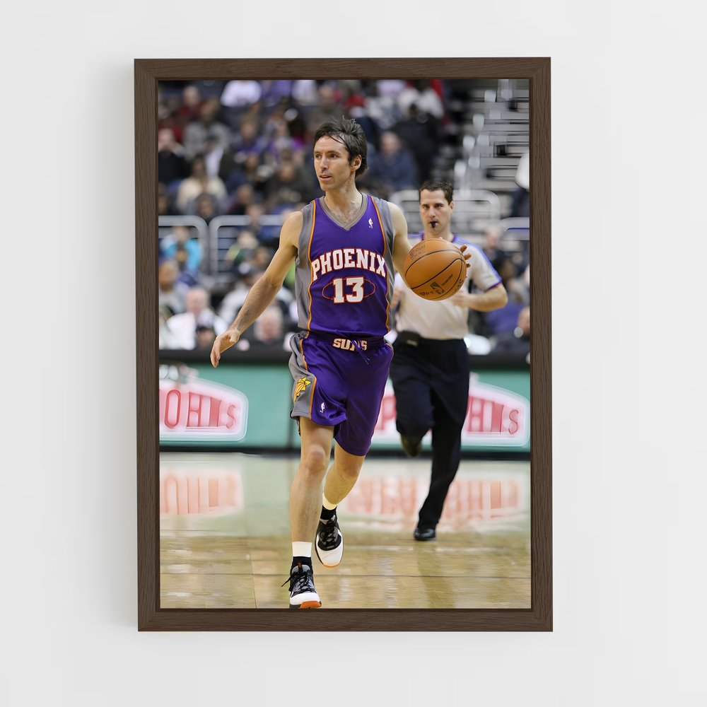 ap-steve nash-1 cadre Bois foncé