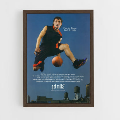 ap-steve nash-5 cadre Bois foncé