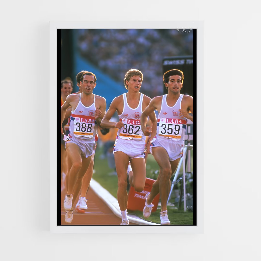 ap-steve ovett-2 cadre Blanc