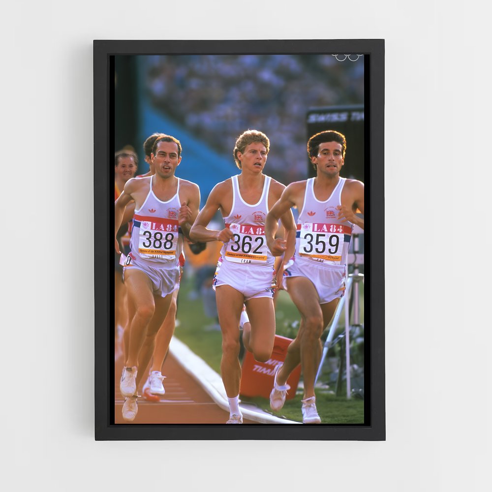 ap-steve ovett-2 cadre Noir
