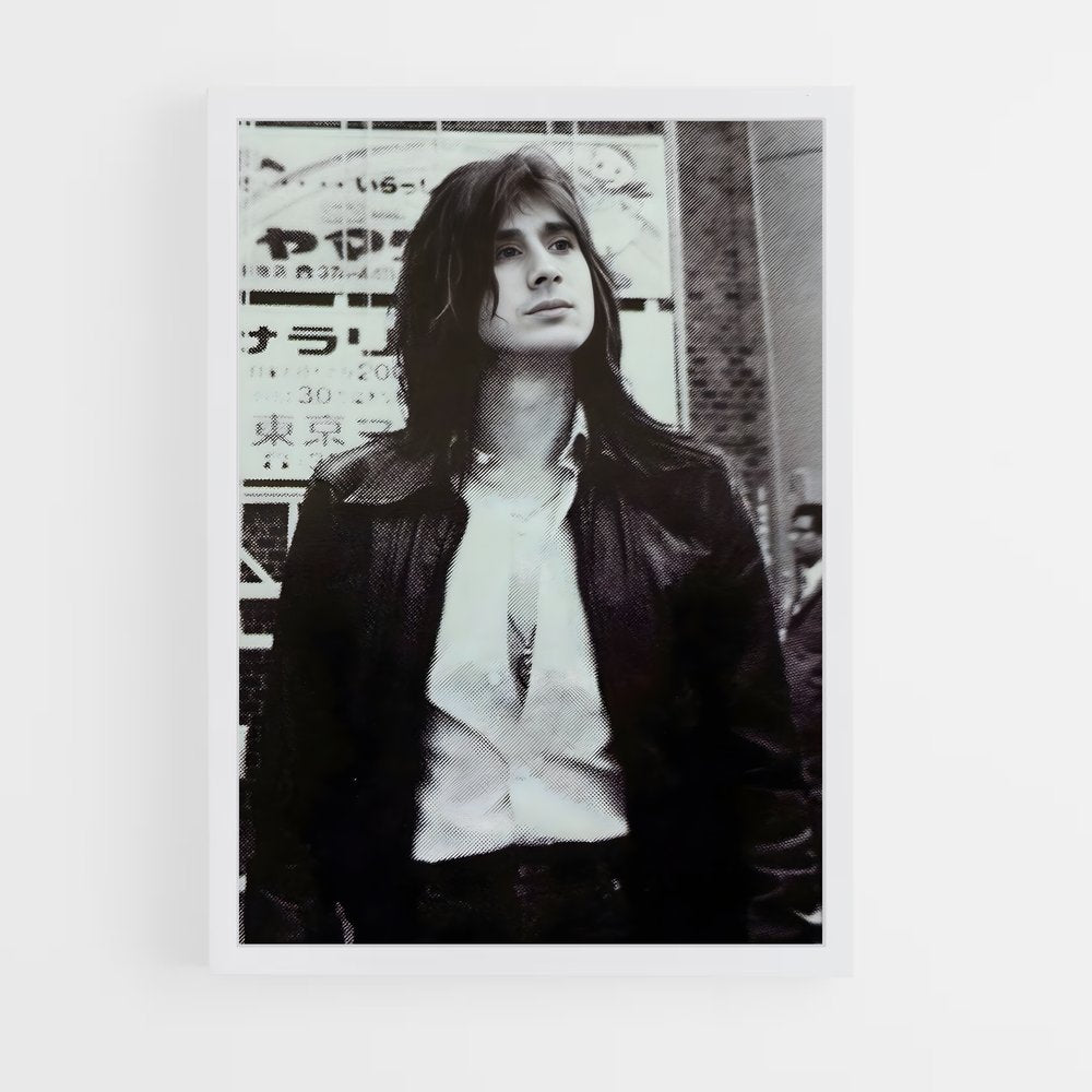 ap-steve perry-3 cadre Blanc