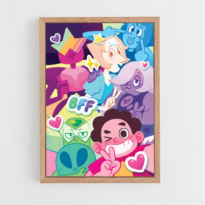 ap-steven universe-3 cadre Bois clair