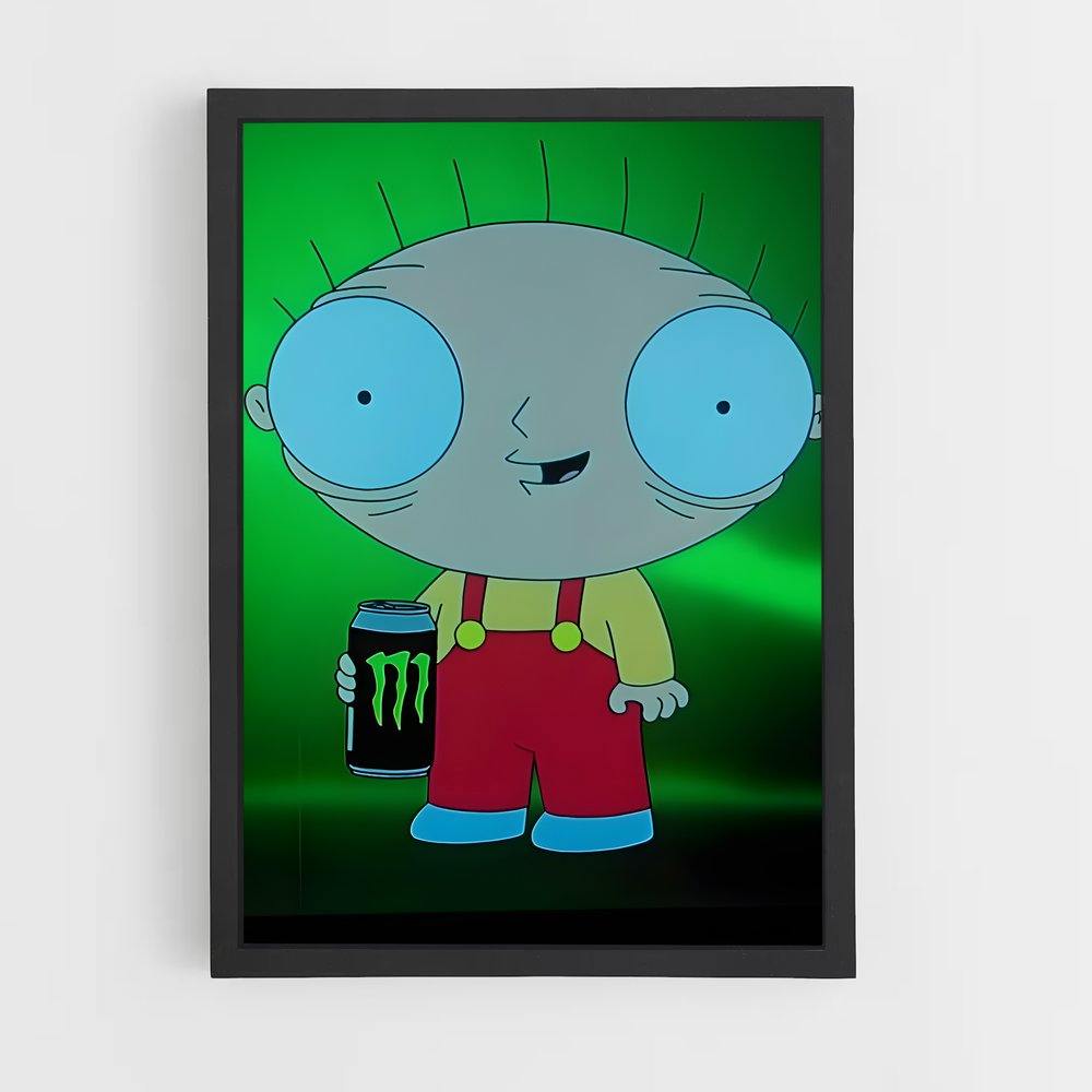 ap-stewie griffin-1 cadre Noir