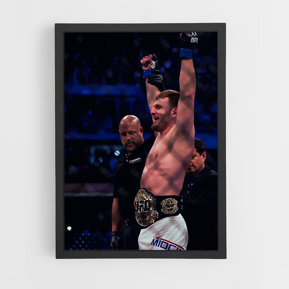 ap-stipe miocic-10 cadre Noir