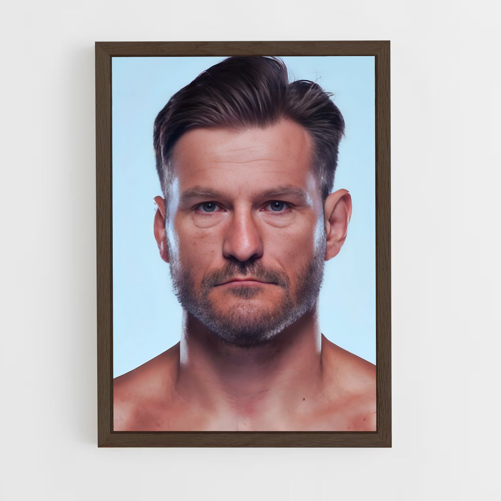 ap-stipe miocic-3 cadre Bois foncé