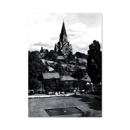 Poster Église sur la Colline