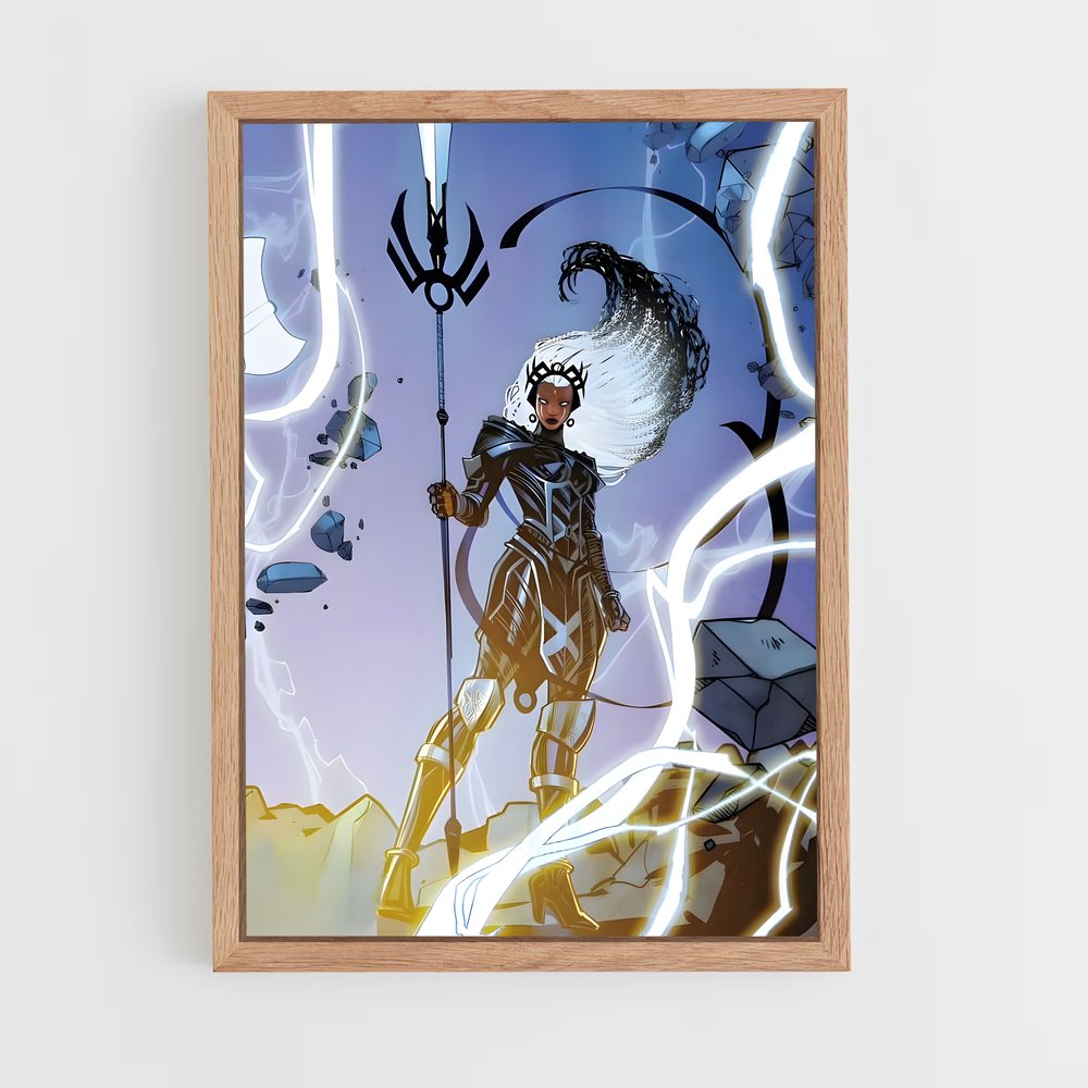 ap-storm x-men-10 cadre Bois clair