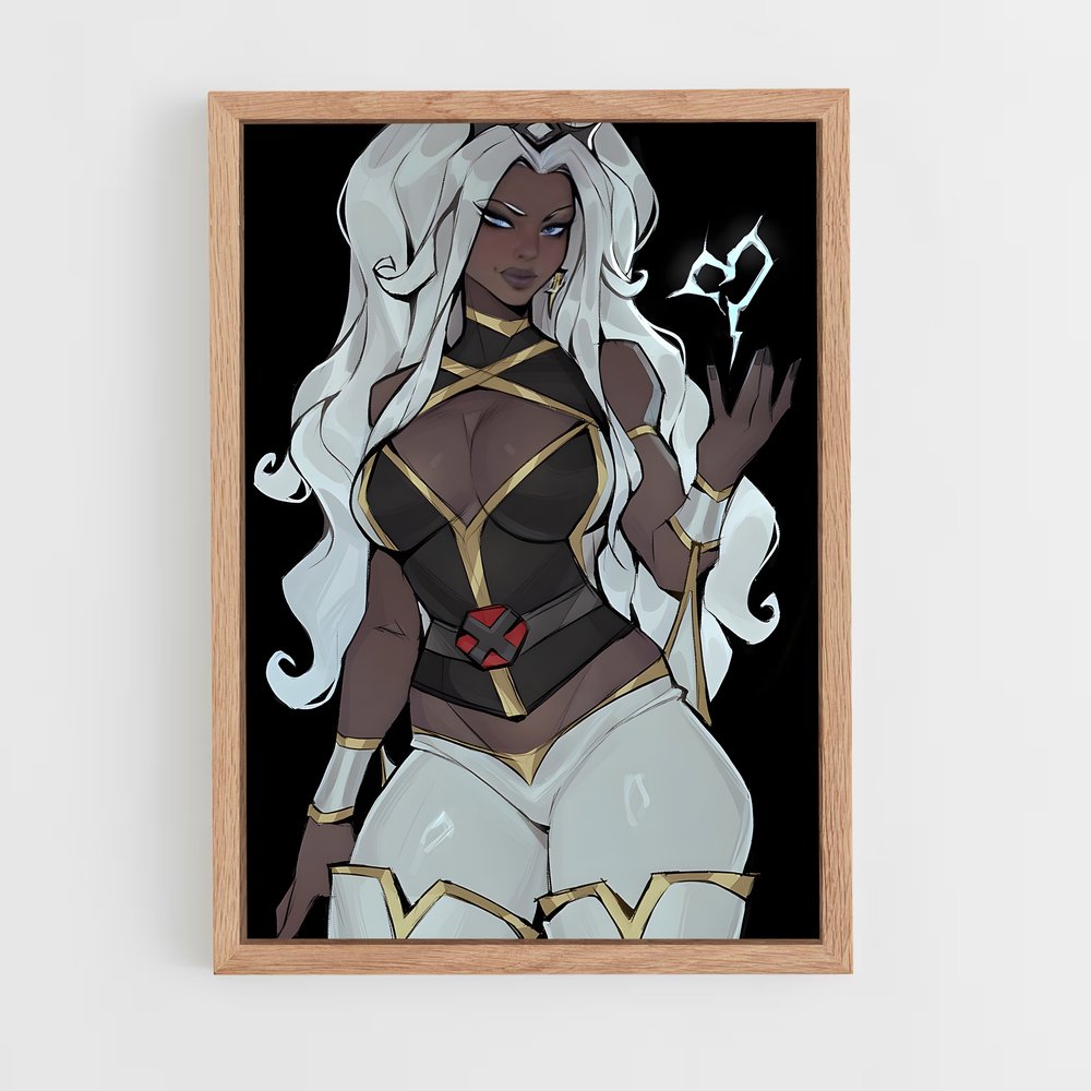 ap-storm x-men-12 cadre Bois clair