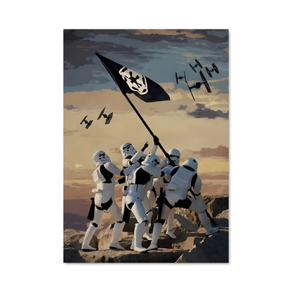Poster Stormtroopers au Sommet