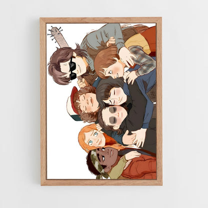ap-stranger things-2 cadre Bois clair