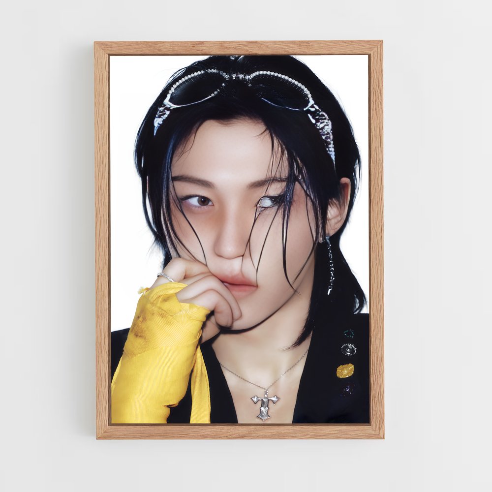 ap-stray kids-1 cadre Bois clair
