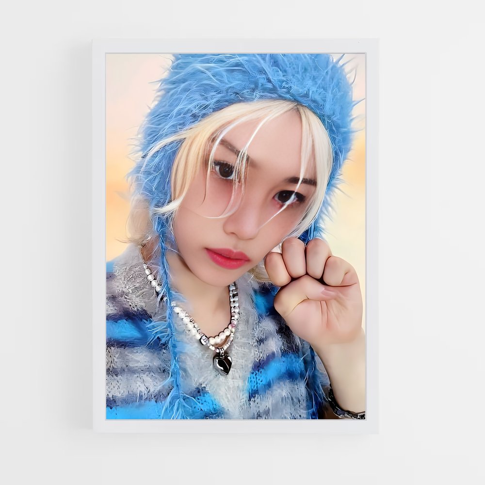 ap-stray kids-5 cadre Blanc