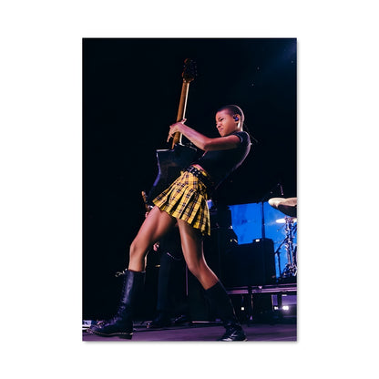 Poster Guitariste Urbaine