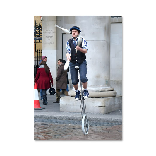 Poster Le Cycliste Énergique