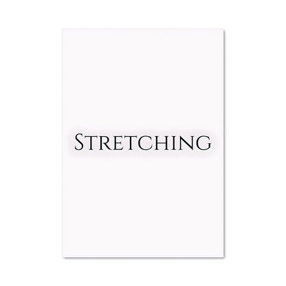 Poster Stretch Yourself