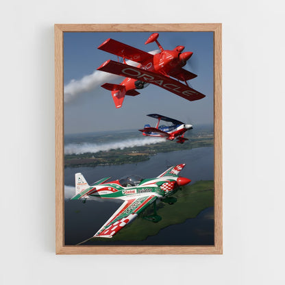 ap-stunt planes-1 cadre Bois clair