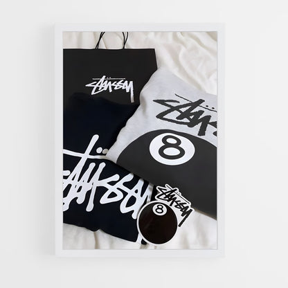 ap-stussy-13 cadre Blanc