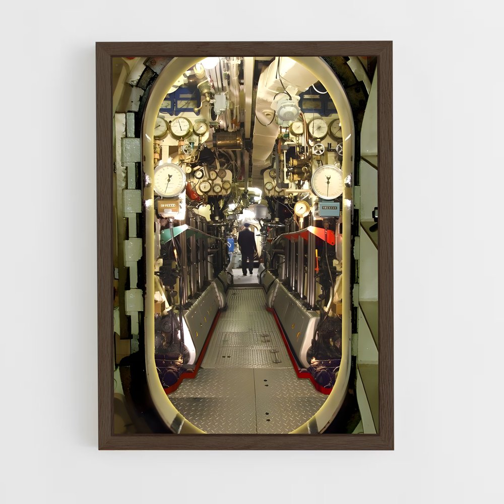 ap-submarines-3 cadre Bois foncé