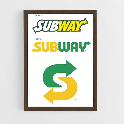 ap-subway-2 cadre Bois foncé