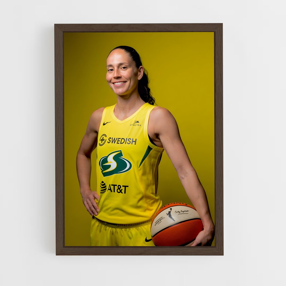 ap-sue bird-3 cadre Bois foncé