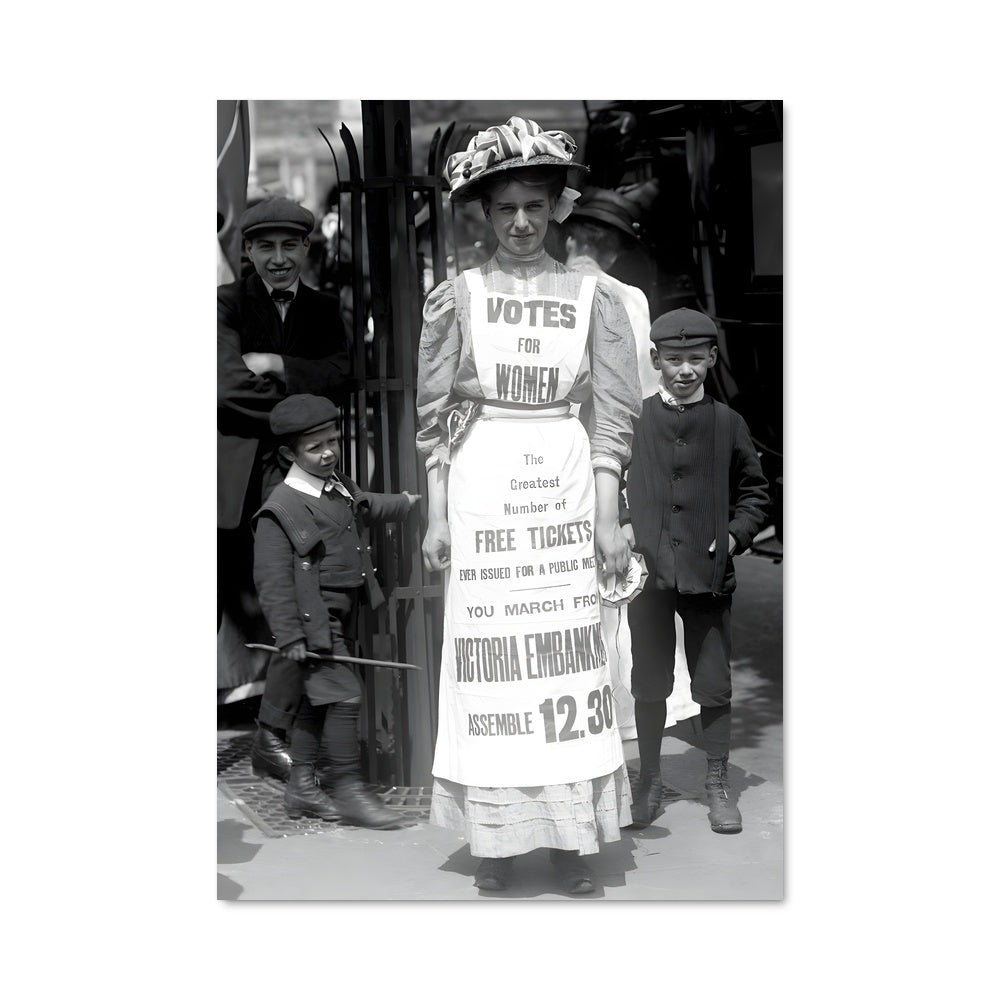 Poster Le Drapeau des Suffragettes