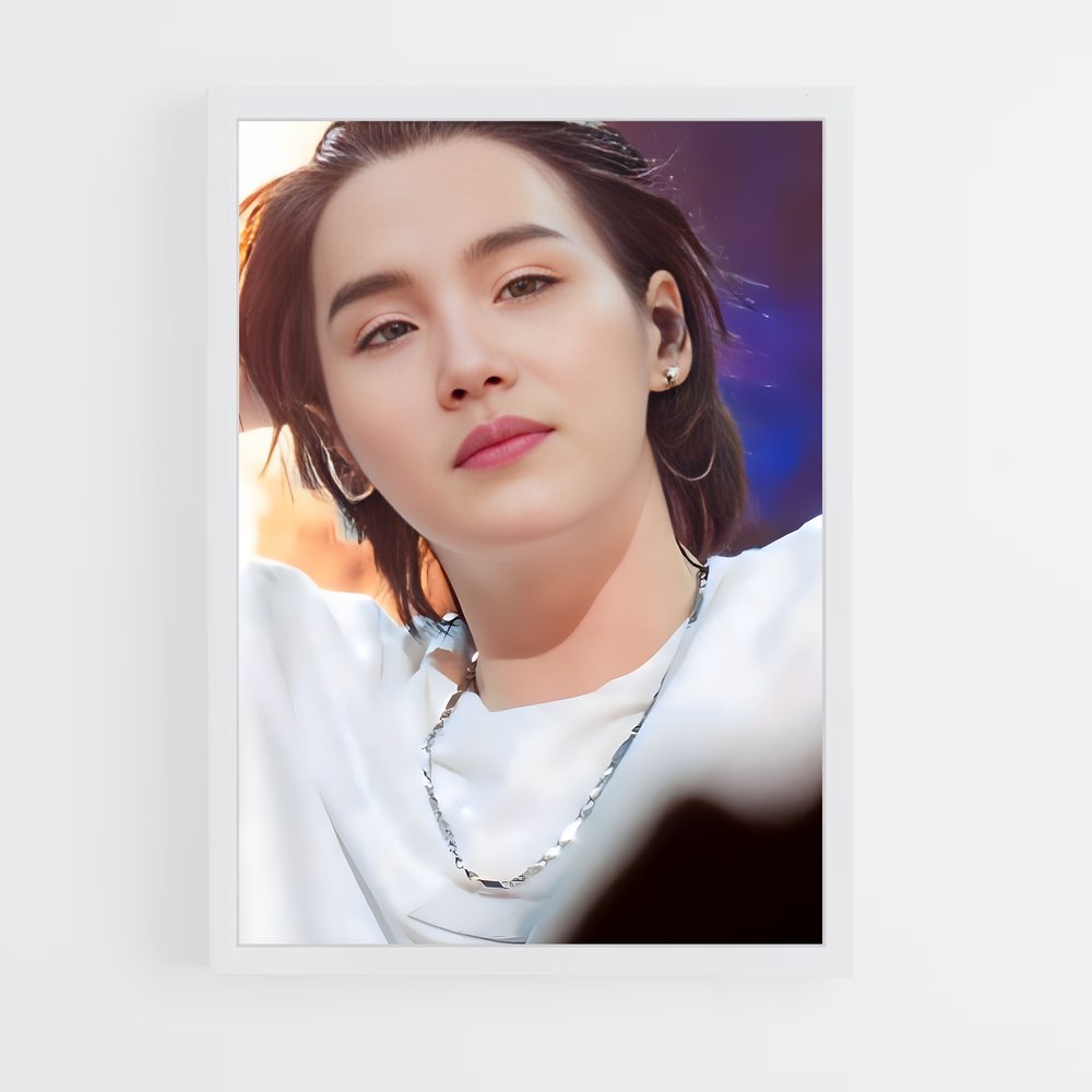ap-suga bts-2 cadre Blanc