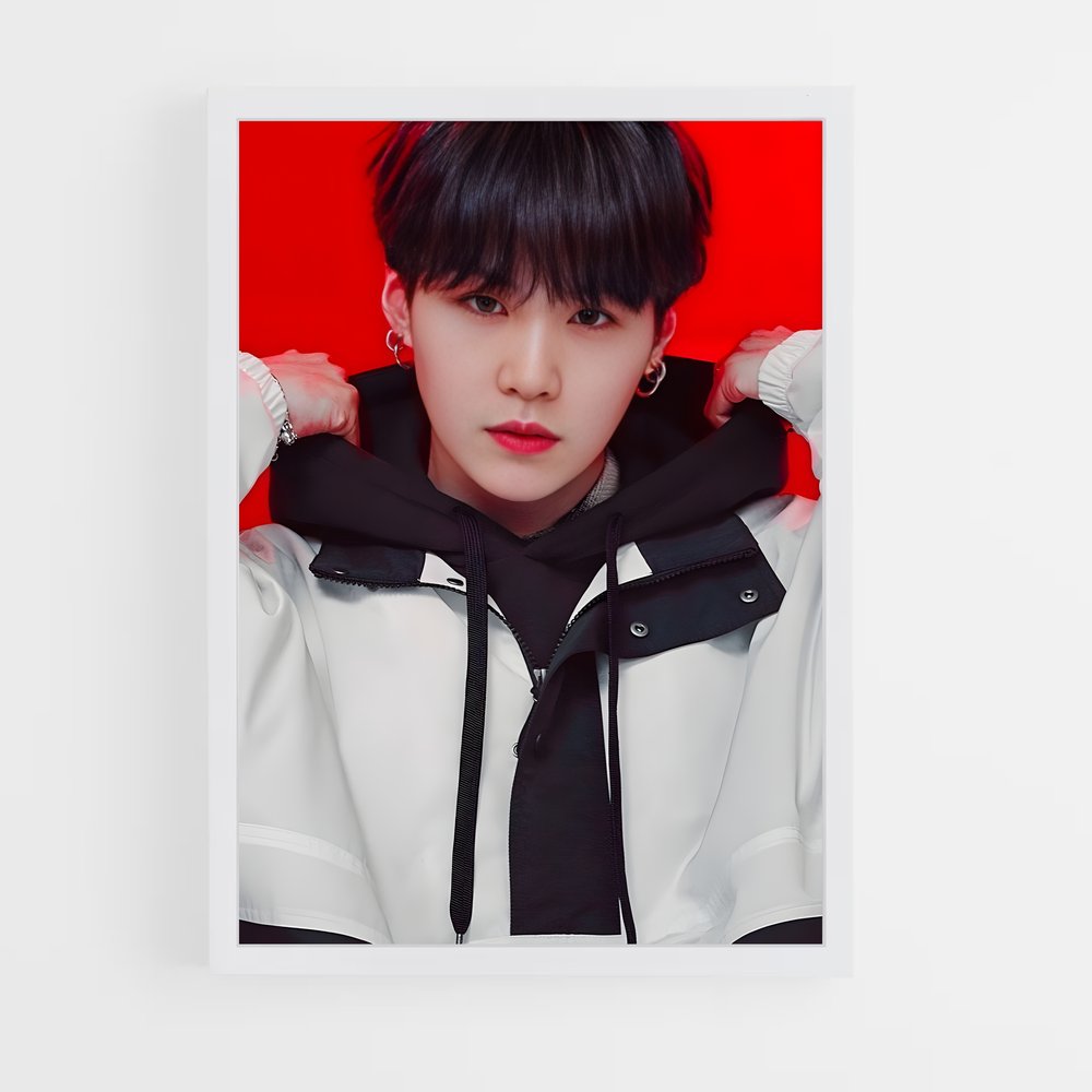 ap-suga bts-4 cadre Blanc