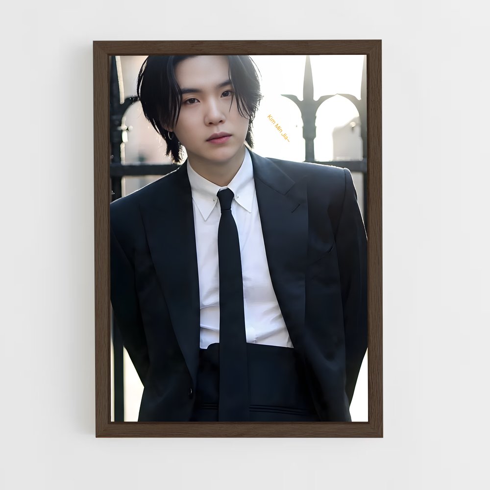 ap-suga bts-7 cadre Bois foncé